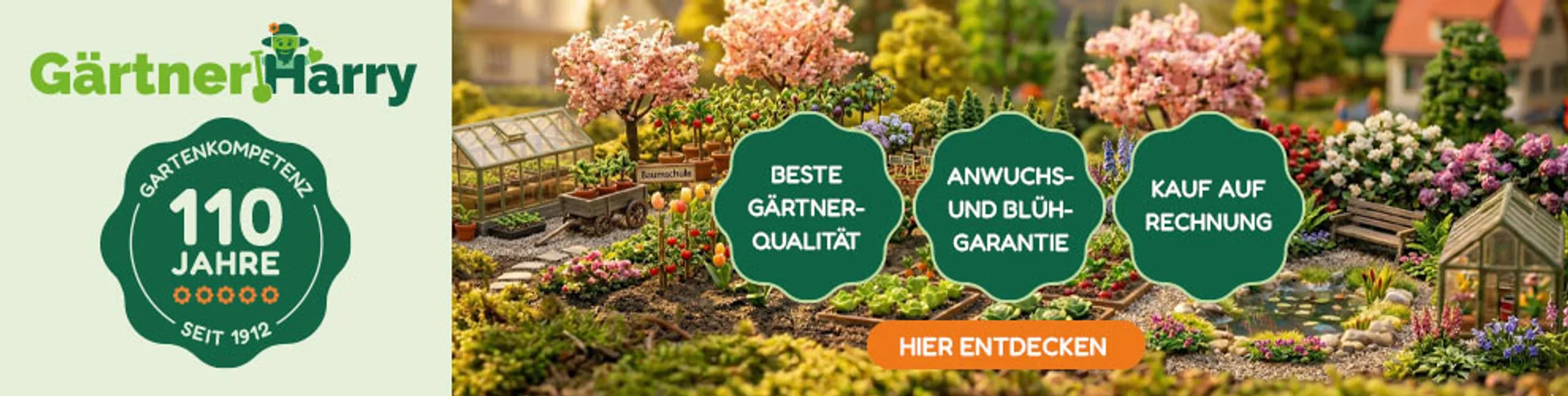 Gärtner Harry - 10% Rabatt Rabatt
